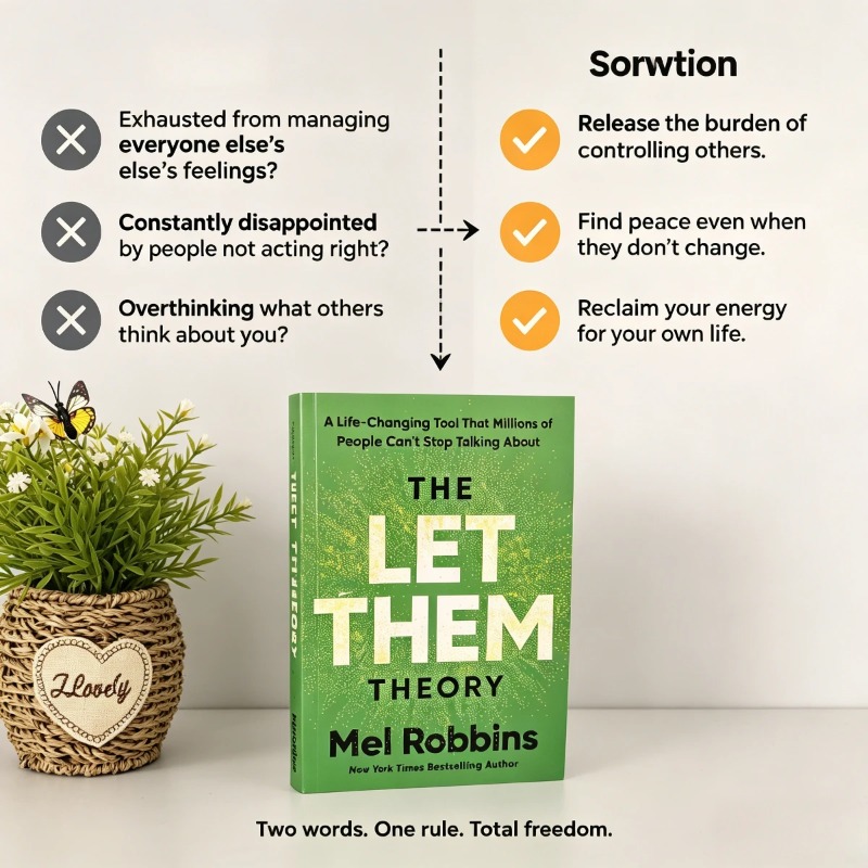 The Let Them Theory By Mel Rob - Health & Wellness Retailers recension och pris