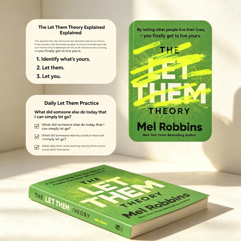 The Let Them Theory By Mel Rob - Health & Wellness Retailers recension och pris