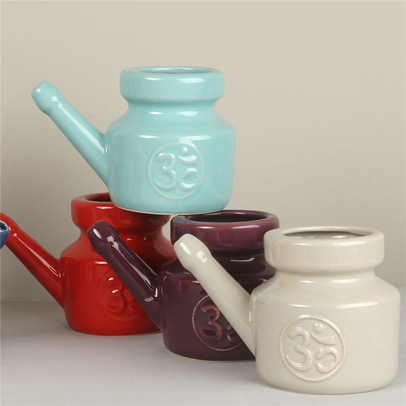 【STOCK】350Ml Ceramic Neti Pot  - Neti Pot Nasal Rinse recension och pris