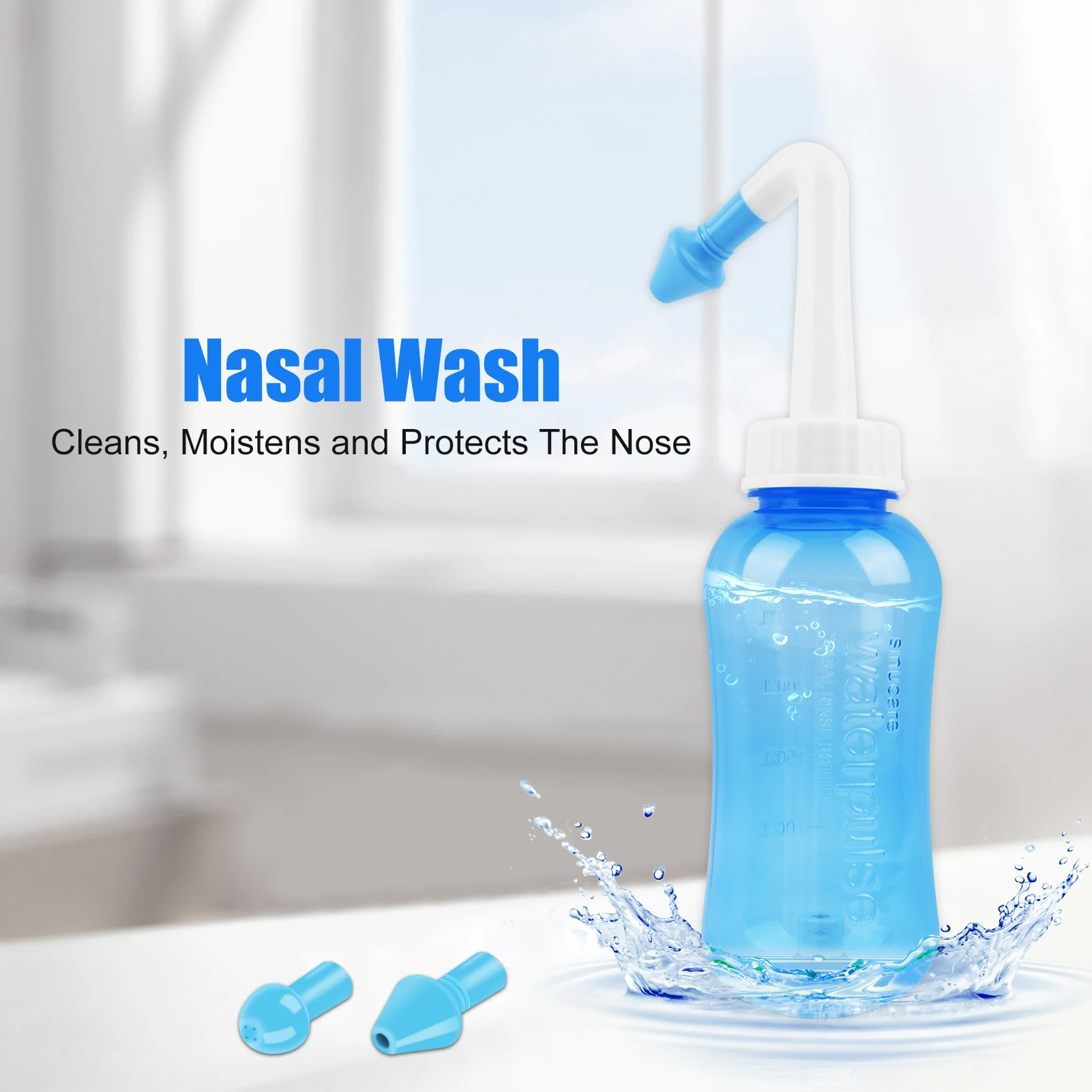 300/500ML Nose Wash Cleaner Na - Neti Pot Nasal Rinse recension och pris