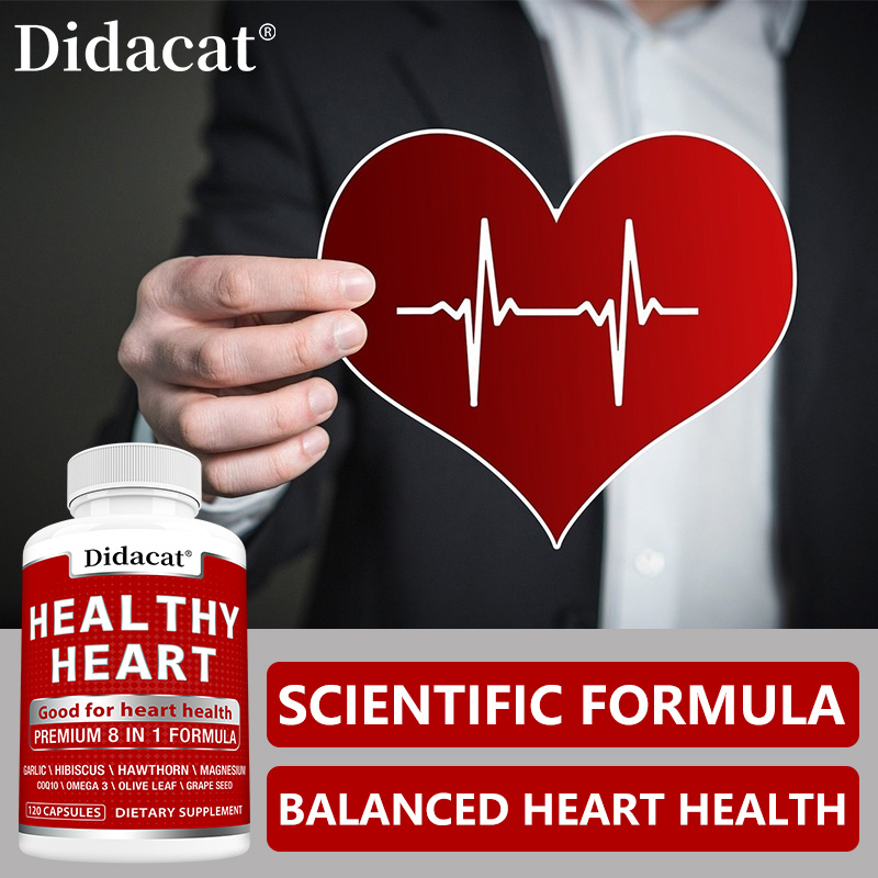 Heart Health Capsules with CoQ - Health With Wellness recension och pris