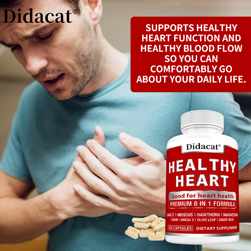 Heart Health Capsules with CoQ - Health With Wellness recension och pris