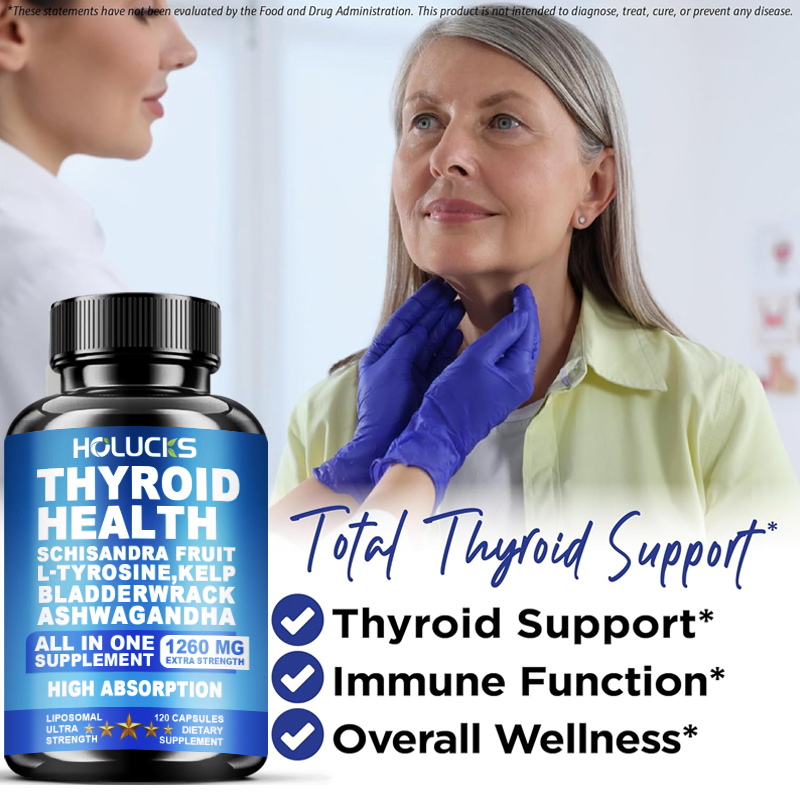 Thyroid Health Complex, Thyroi - Health With Wellness recension och pris