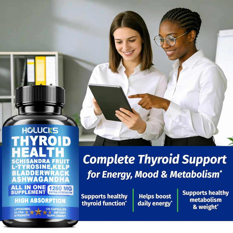 Thyroid Health Complex, Thyroi - Health With Wellness recension och pris