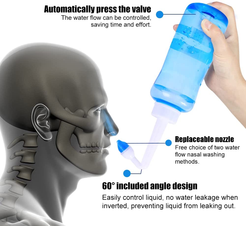 300ML Nose Wash Cleaner Nasal  - Neti Pot Nasal Rinse recension och pris