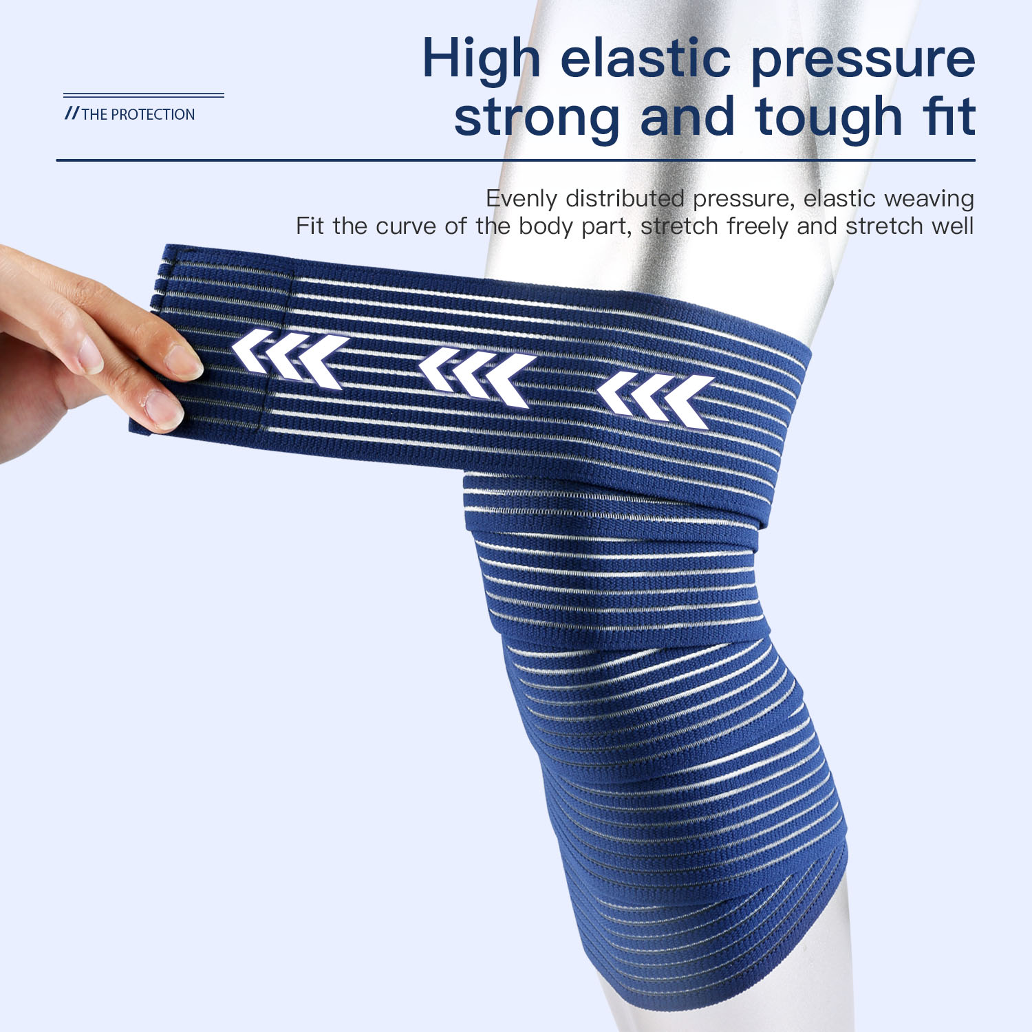 1 PC Tape Compression Bandage  - Compression Knee Sleeve recension och pris