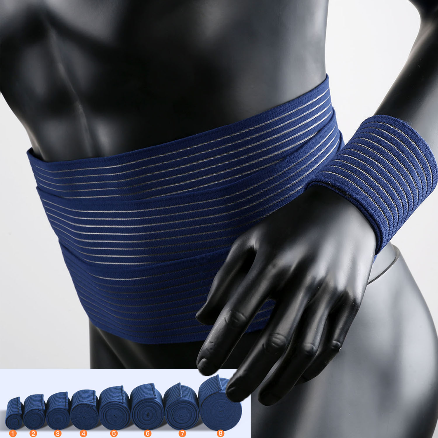 1 PC Tape Compression Bandage  - Compression Knee Sleeve recension och pris
