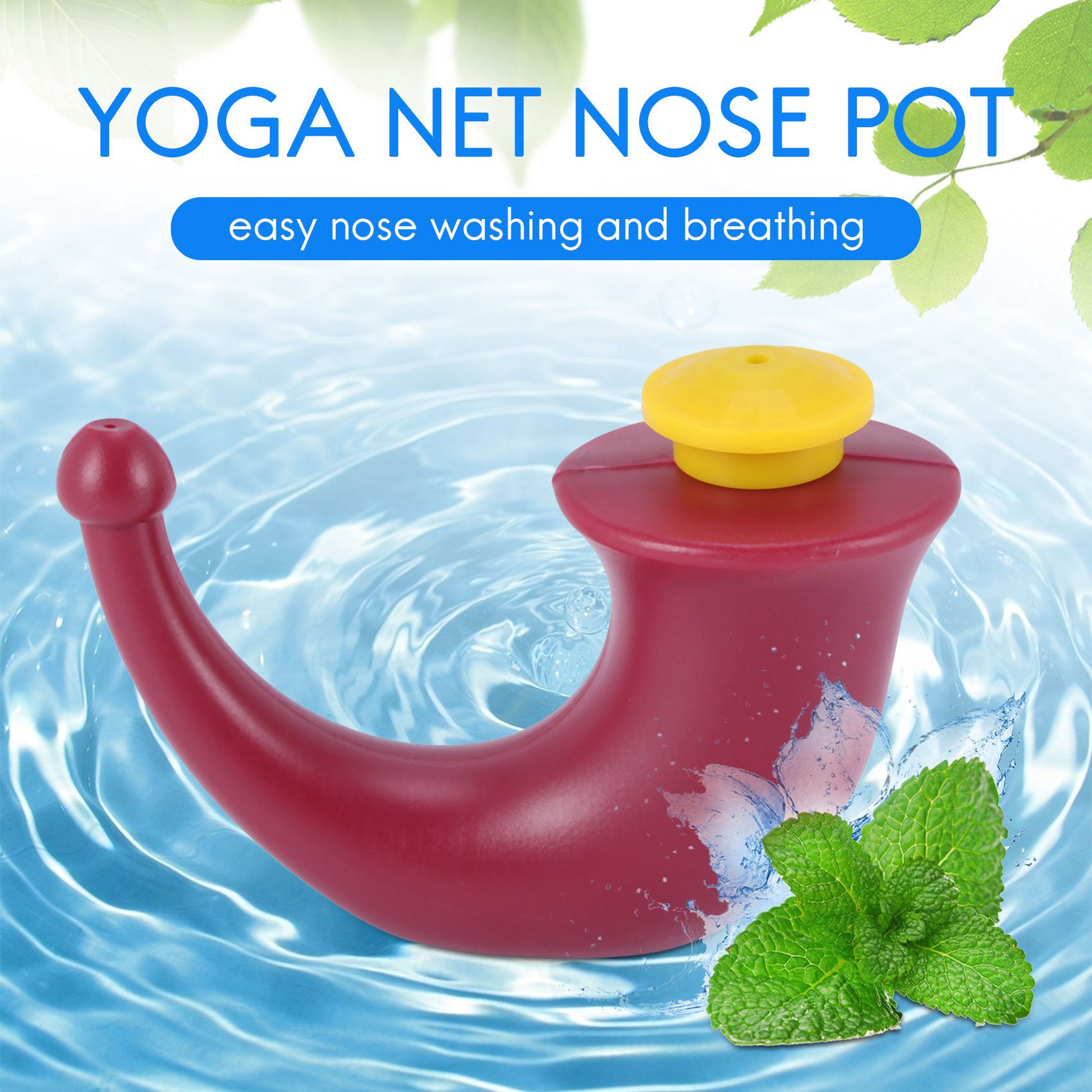Yoga Nasal Neti Pot Rinsing No - Neti Pot Nasal Rinse recension och pris