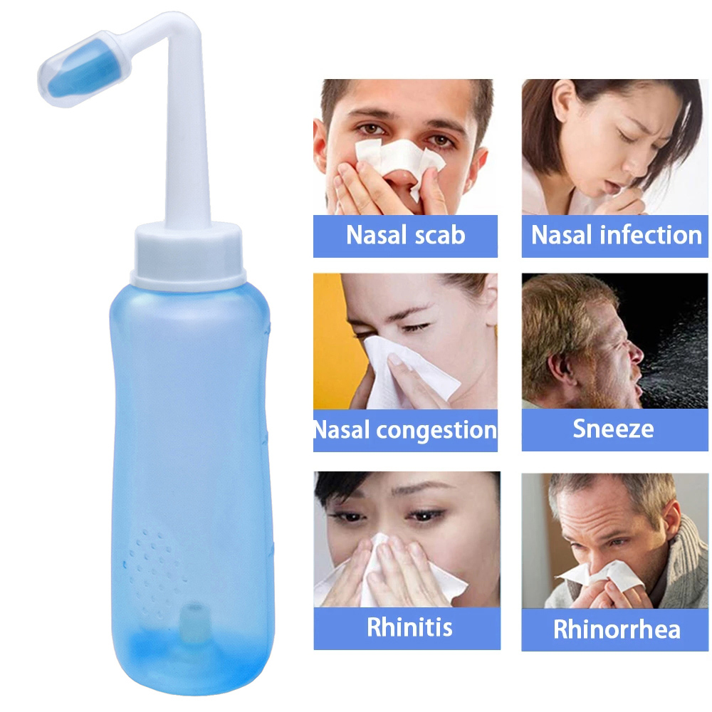Nose Wash Cleaner Bottle 300ml - Neti Pot Nasal Rinse recension och pris