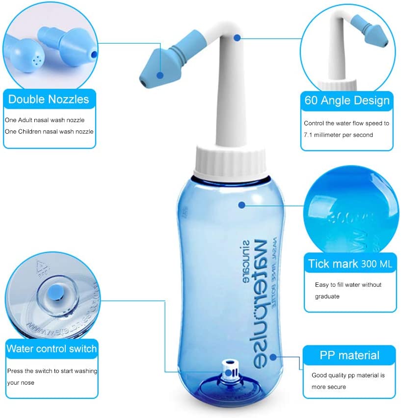 300ml 500ml nasal irrigator Ri - Neti Pot Nasal Rinse recension och pris