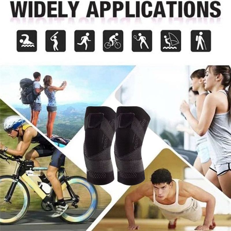 POPULAR-2 PCS Sports Unisex Kn - Compression Knee Sleeve recension och pris